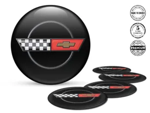 Chevrolet  Ruota Emblema Versione Design Cupola Alta Qualità